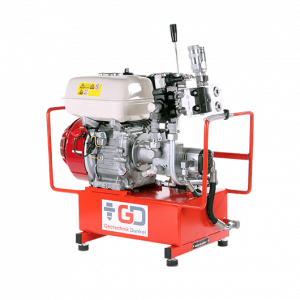 Hydraulisches Ziehgerät ZGS-19B schräge Sicht