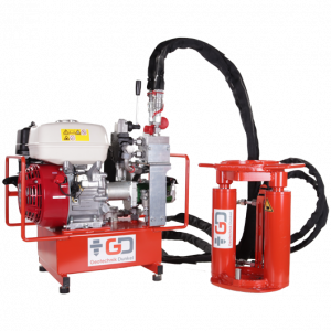 Hydraulisches Ziehgerät ZGS-19B mit Hubeinheit