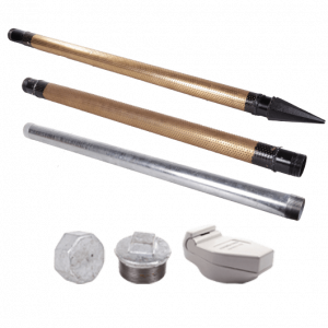 Pegelausbaumaterial Stahl Teile